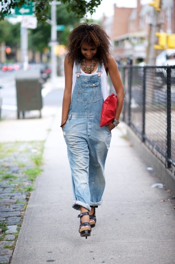Priateľská verzia ako overal na leto denim boyfriend style 2014 módne trendy