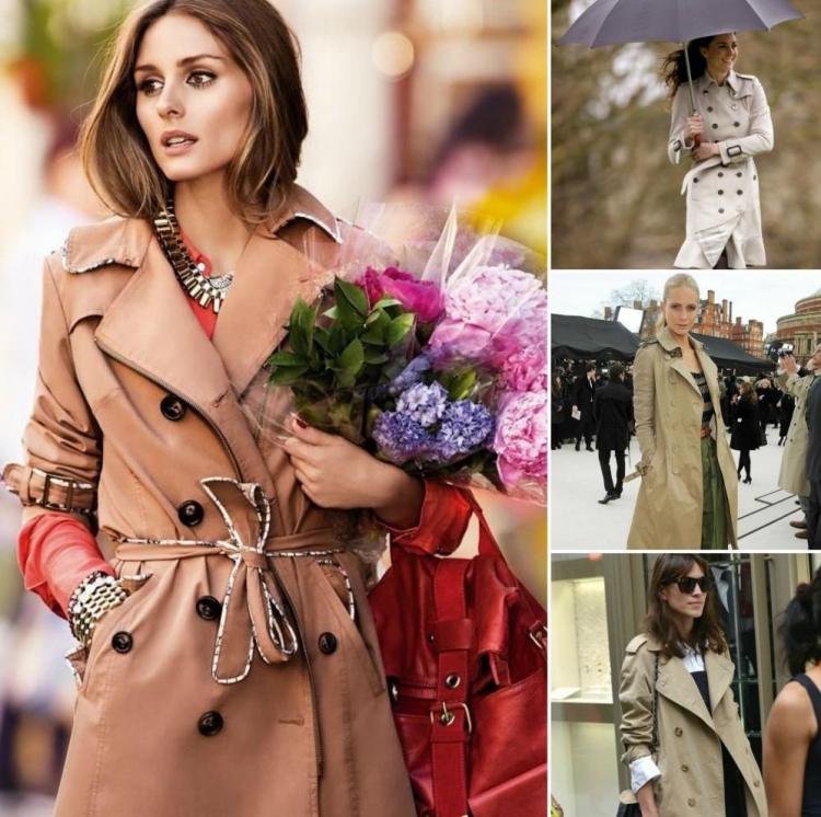 Trenčkot v trendovej ťave na prechod Módne trendy-2015-Trench Coat-Color-Camel-Myšlienky