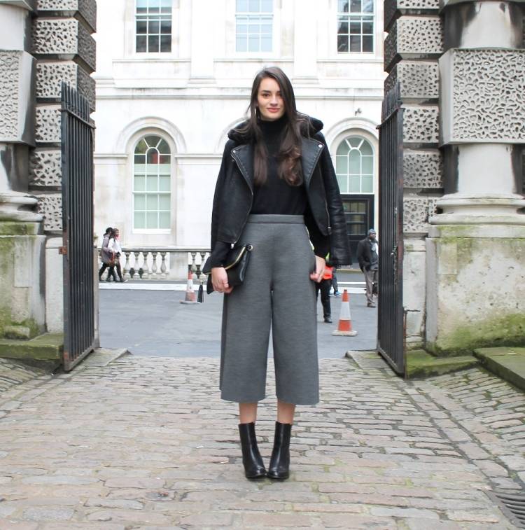 Culottes pre skutočných fashionistov - zimná móda 2015 Módne trendy 2015 culottes-outfity-nosenie-nápady