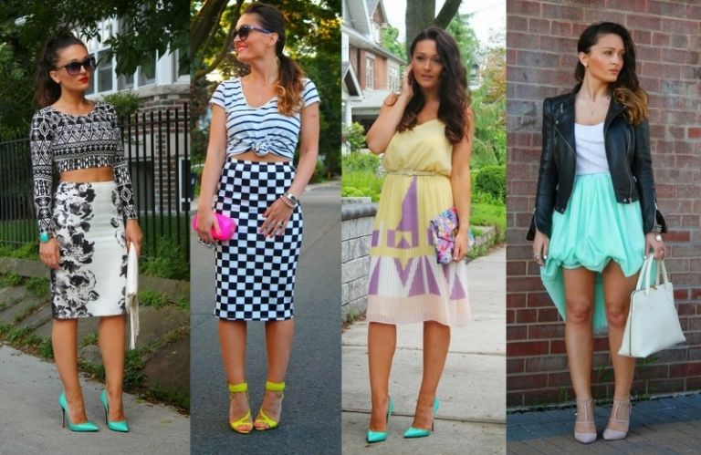 Letná móda s potlačami a tričkami Módne trendy-leto-2015-trendy-výtlačky-farby-nápady