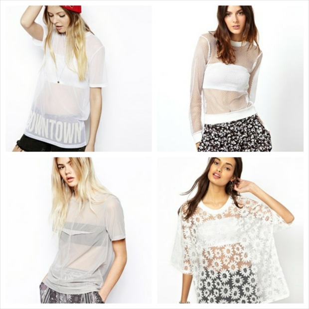 Letné módne trendy transparentné blúzky kvetinový vzor Trendy transparentné blúzky kvetinový vzor sladké mladé