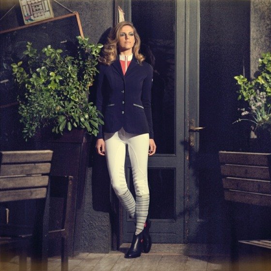 Módne do jesene s manžetami a gamaškami pruhované gamaše-pripravené na jazdu-vzhľad