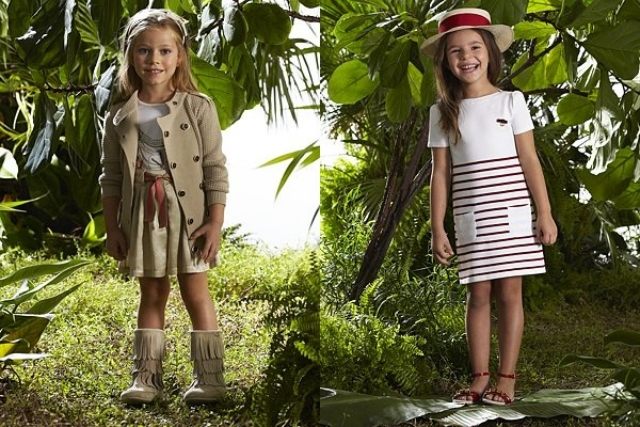 Svetlé farby v harmónii s prírodou kolekcia-dievčatá-outfit-nápady-dve-koláž