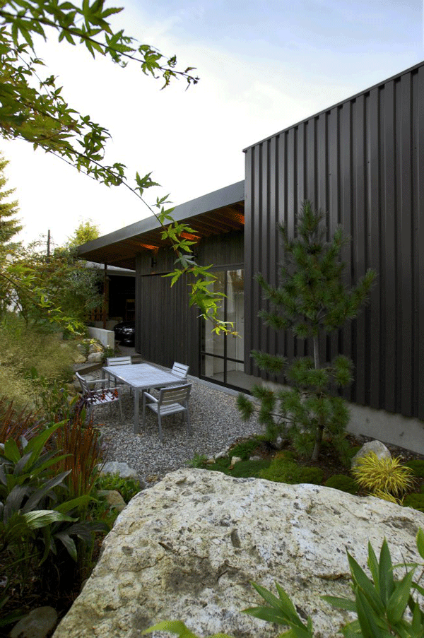 modulárna udržateľná architektonická uličná obytná krajina modulárna-udržateľná-architektúra-pruh-bývania-krajina