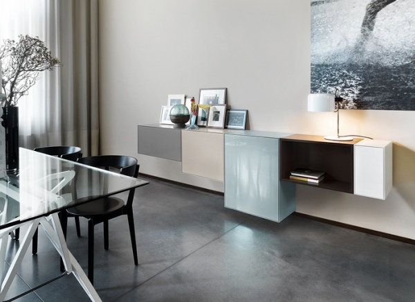 nex príborník modulárne police pure veľkosti farby