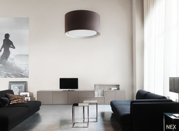 modulárny príborník krémová matná obývacia izba