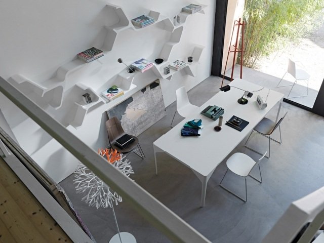 modulárny dizajn policový systém biely sinapsi horm modulárny dizajn nástenná polica biela sinapsi horm