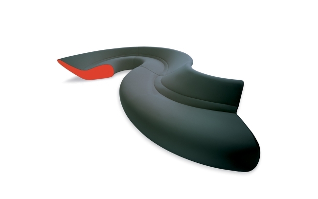 Kruhové sedadlá pri príležitosti-Ben van Berkel-plynulý dizajnový jazyk