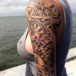 tetoválás tengeri téma fotó 2