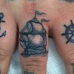 tetoválás tengeri téma fotó 8