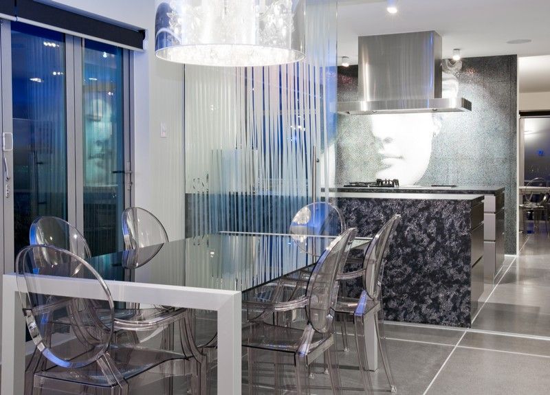 Mozaikové dlaždice-kuchyňa-nápady-zadná stena-tvár-nápady