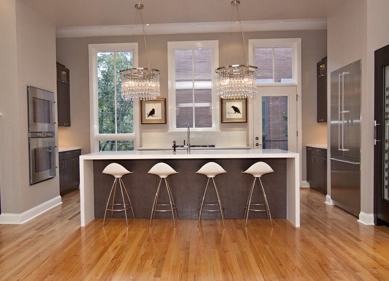 Mozaikové dlaždice-kuchyňa-biela-zadná stena-sklenená mozaika-nápady