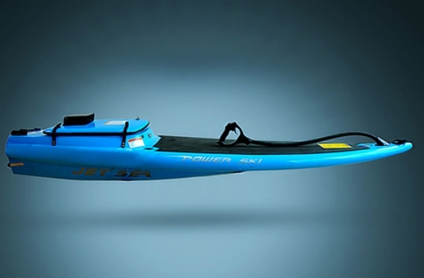 bočný pohľad na surfový motor dizajnér surfovacej dosky jetsurf bočný pohľad na surf dizajnér surfovacej dosky z jetsurf