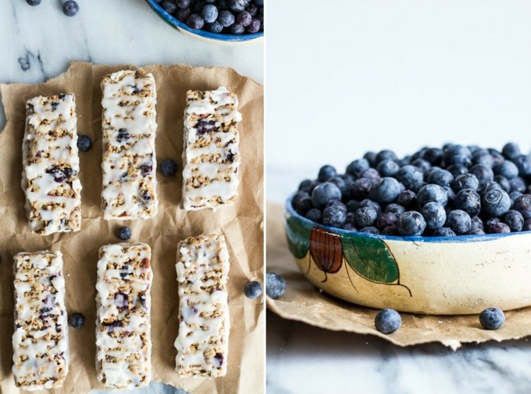 Müsli tyčinky-vyrobte si-ovocie-práškový cukor-mandle-vanilka