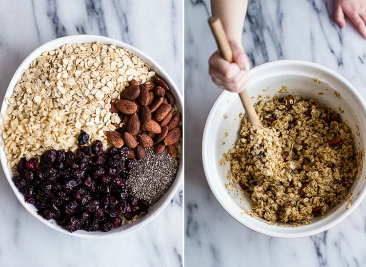 müsli-bar-urob si sám-ingrediencie-čučoriedky-mandle-chia