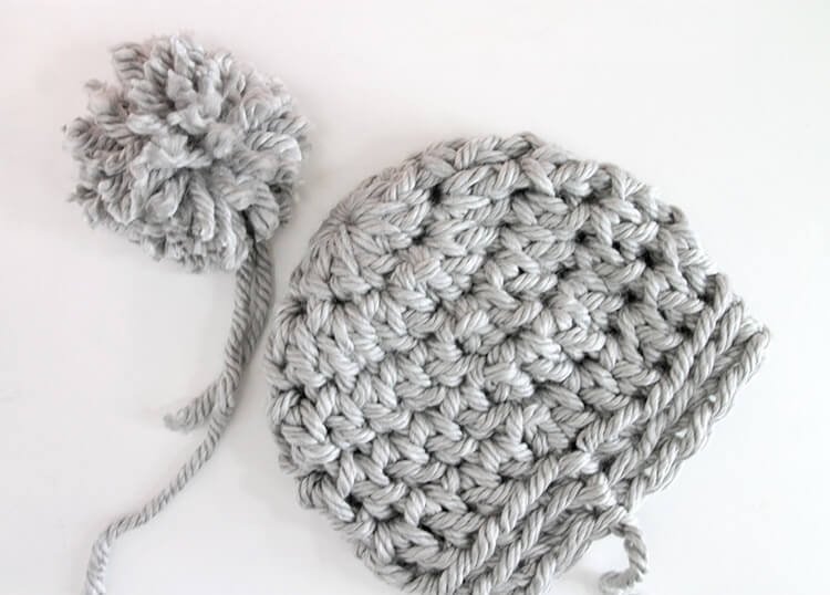 Háčkovaná čiapka háčkovaná čiapka bobble