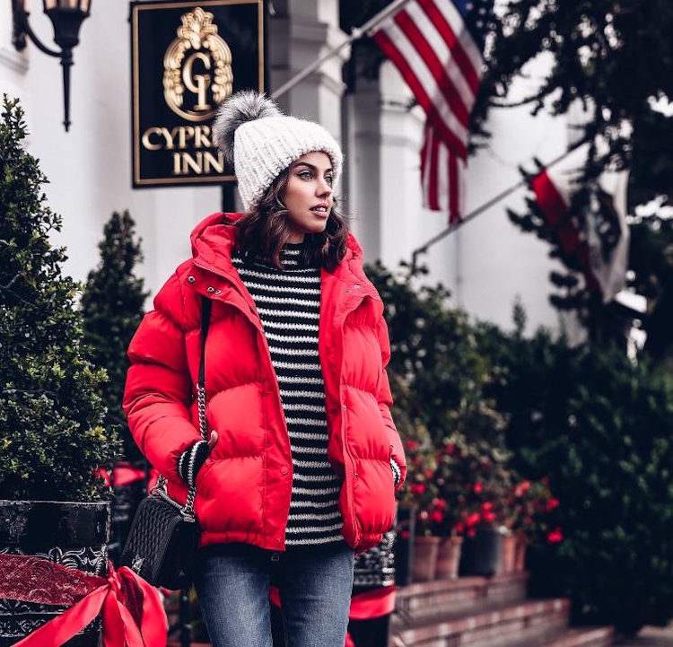 čiapkový trend 2017 2018 zimná pletená brmbolcová kožušina pravá kožušina