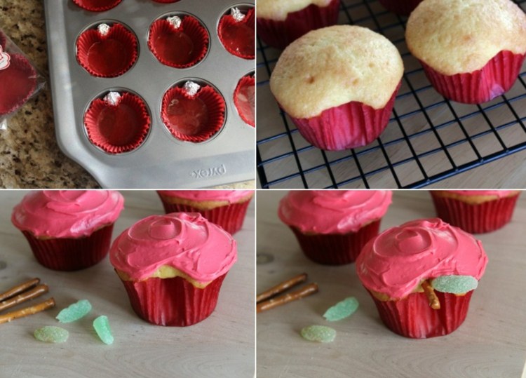 Návod na muffiny na zápis do školy - Vytvorte pre žiakov cupcaky s polevou