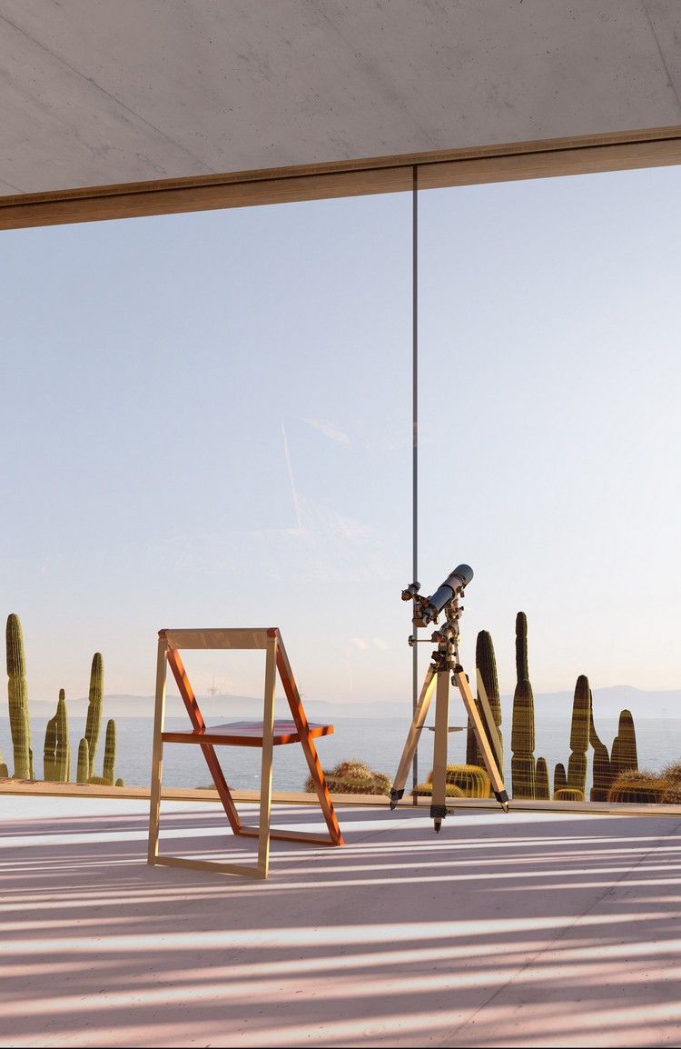 udržateľné bývanie-výhľad na more-skaly-panoráma-okno-svetlo