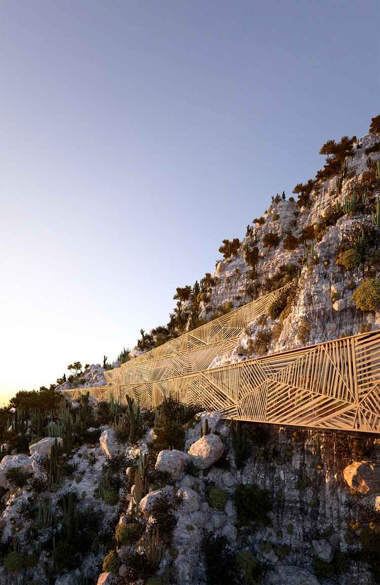 trvalo udržateľný život-skaly-drevená-fasáda-ochrana pred slnkom