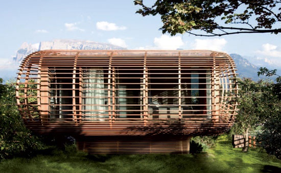 Ekologický dizajn domu od Studio Aisslinger Udržateľný dizajn domu od Studio Aisslinger