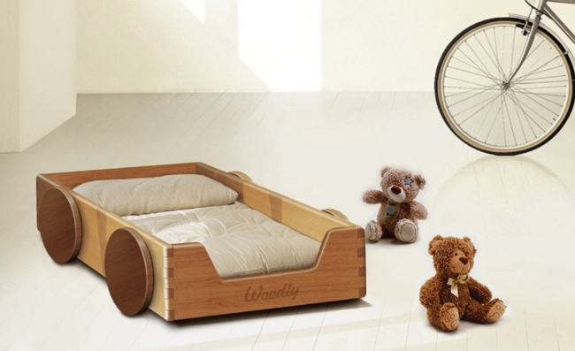 Návrh detskej izby na nábytok do dennej postele