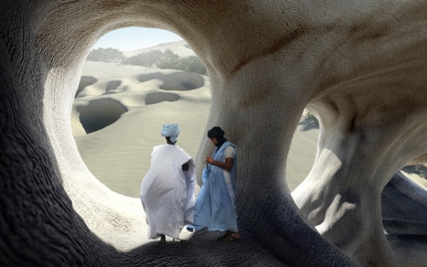 Technológia 3D tlačiarne pieskovec stavia inovatívny ambiciózny proces