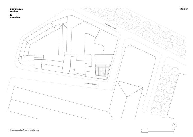 udržateľná budova malý priestor dom plán pôdorys budova roh
