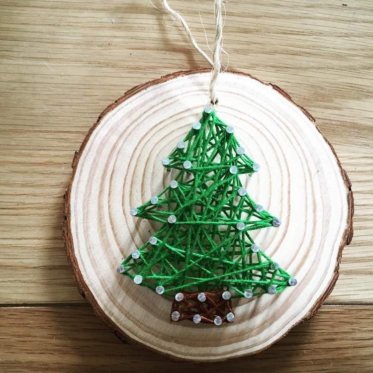 šnúrkové umenie vianočný drotár sami domáce šablóny nití umenie vytvoriť nite obrázky vianočný stromček