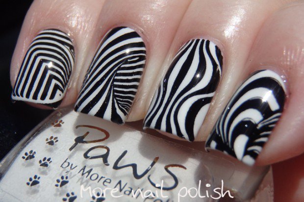 nechtový dizajn-čierna-biela-abstraktné-čiary-optická ilúzia