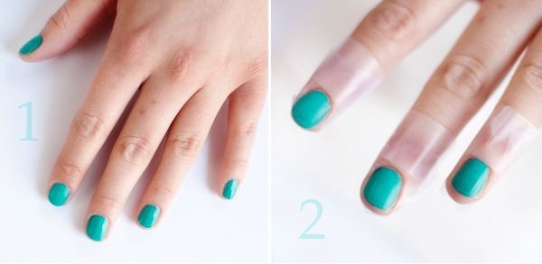 Imitácia nechtov-farby-nápady-trendové vzory
