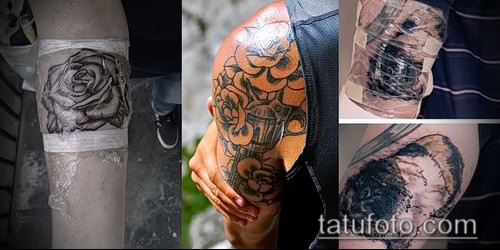 Photo Tattoo application and care - example - 29052017 - example - 002 Application and care