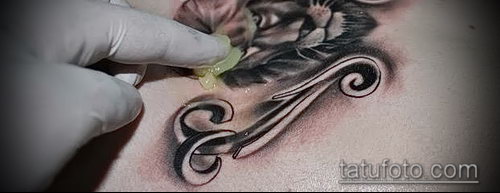 Photo Tattoo application and care - example - 29052017 - example - 004 Application and care