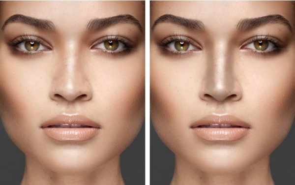 dlhý-tvár-skrytý-nos-obrys-ľahký-make-up