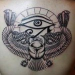 zdjęcie - tatuaż skarabeusz chrząszcz 8