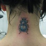 zdjęcie - tatuaż chrząszcz skarabeusz 9
