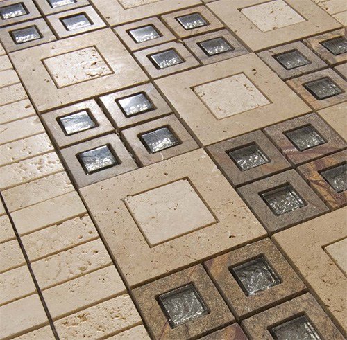 Dlažba-geometrický vzor Cottoveneto