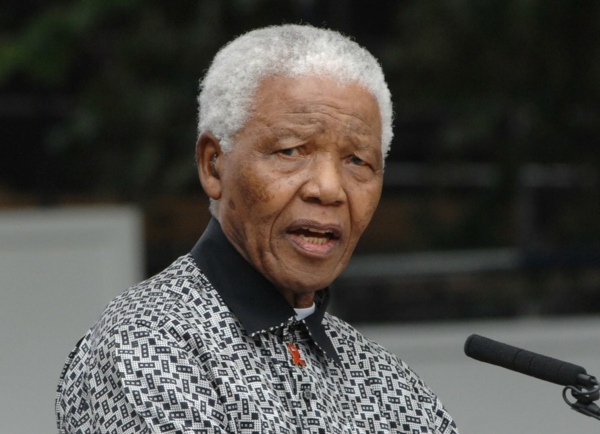 Bojovník za ľudské práva za slobodu Nelson Mandela Bojovník za slobodu proti apartheidu Nelson Mandela