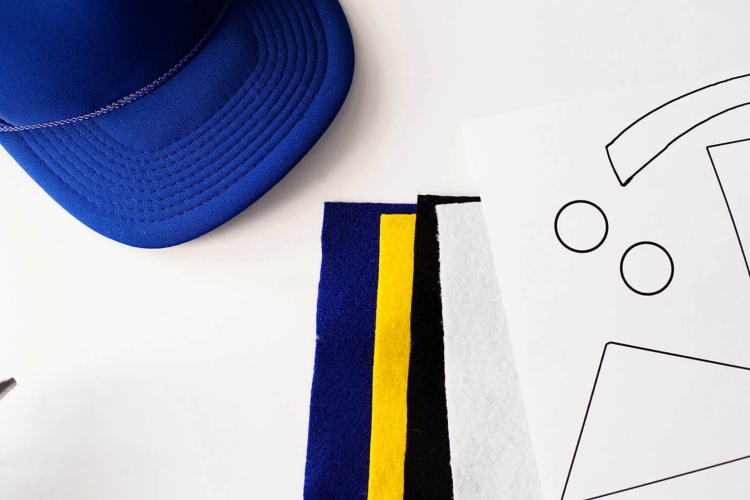 Kostým Nemo Klobúkové materiály Dori