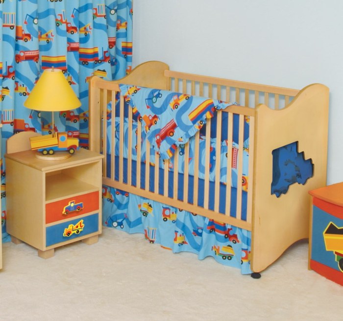 Automobily-motívy-nákladné autá-chlapčenská miestnosť