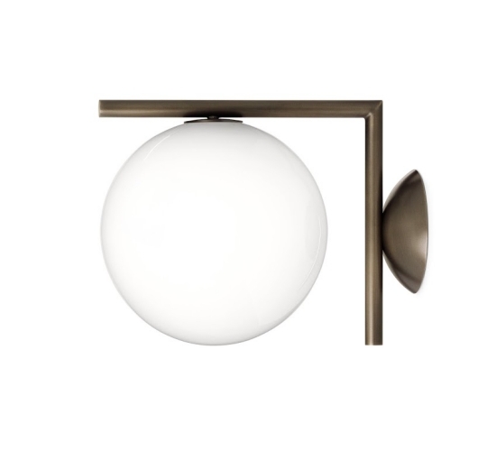 Guľové svetlá-stena-nehrdzavejúca oceľ-bronz-povrchová úprava-IC-svetlá