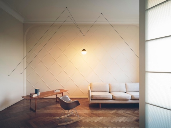 LED-závesné svetlá-dizajn-Michael-Anastassiades-Flos