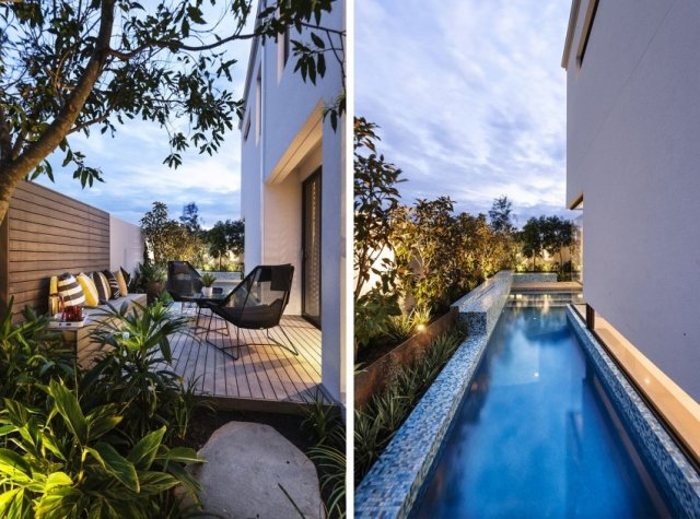 Novostavba dom-medailón-vonkajší bazén-terasa-drevené podlahy-sedenie