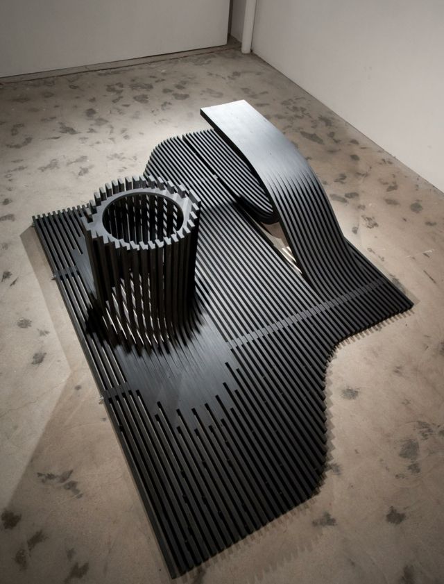 Inštalačný projekt lavicových panelov plastové moduly