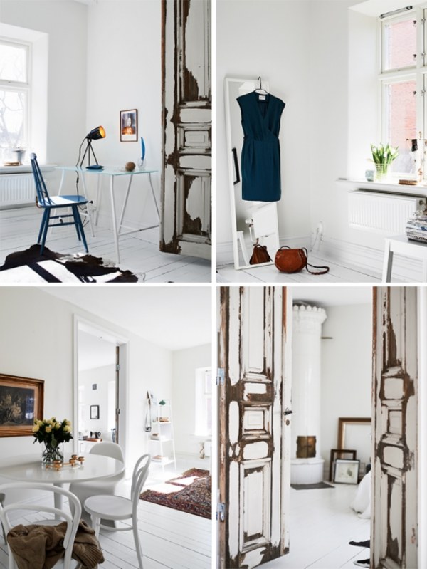 efekt vinobranie nábytku moderný škandinávsky štýl