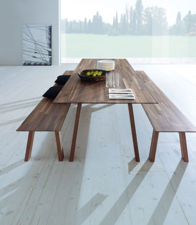 next125 moderná kuchynská kolekcia drevený jedálenský stôl