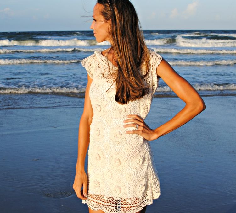 Šitie pre začiatočníkov - letné šaty z obrusu Šitie obrusu pre začiatočníkov na letné šaty