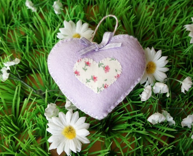 ozdobte srdce a urobte si sami nápady na látky