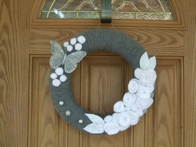 Motýle ruže perlové kamienky