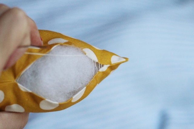 Útulný nápad na vatový vankúš Krok 6